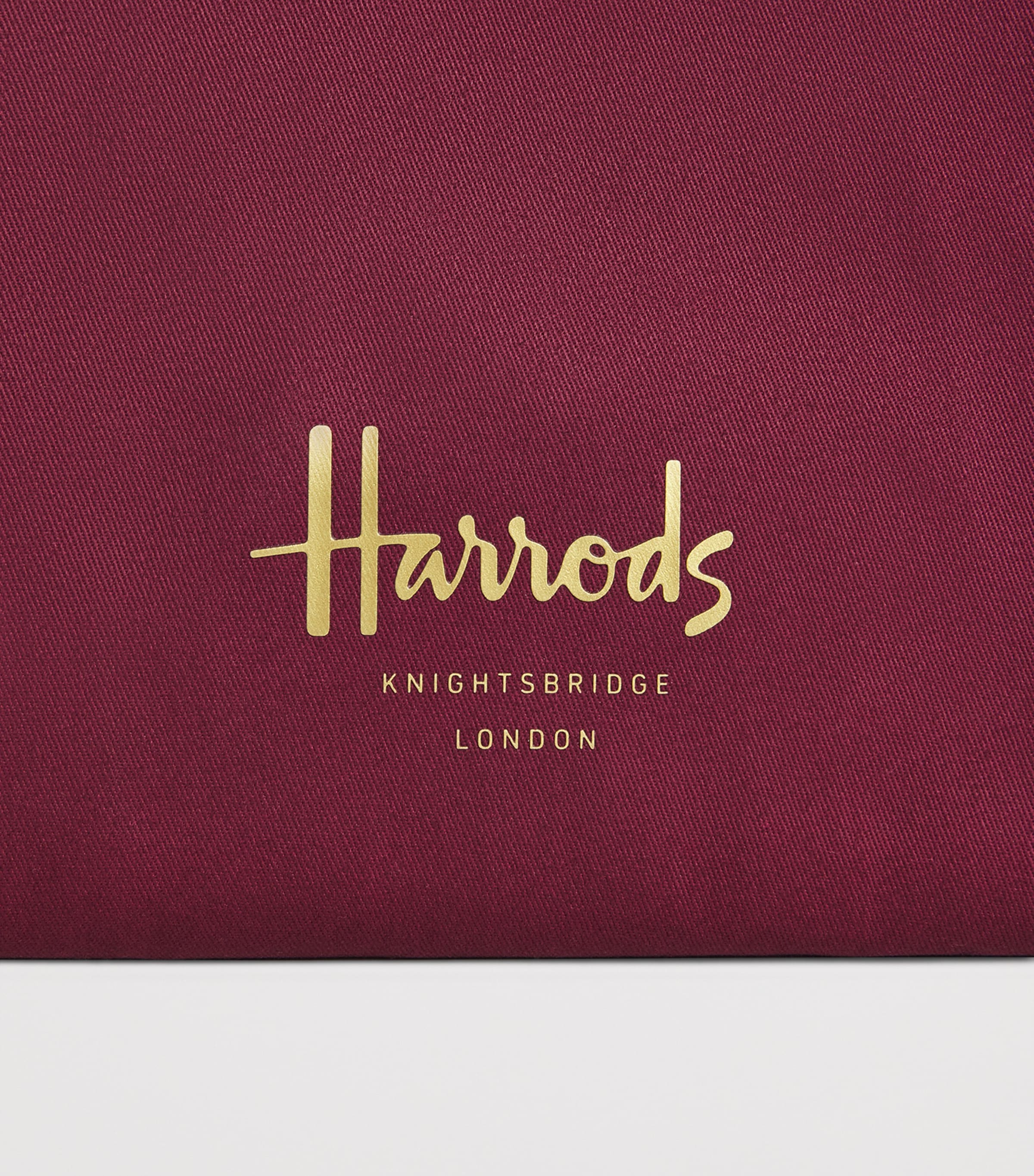 Harrods small logo tote bag, imported from the UK