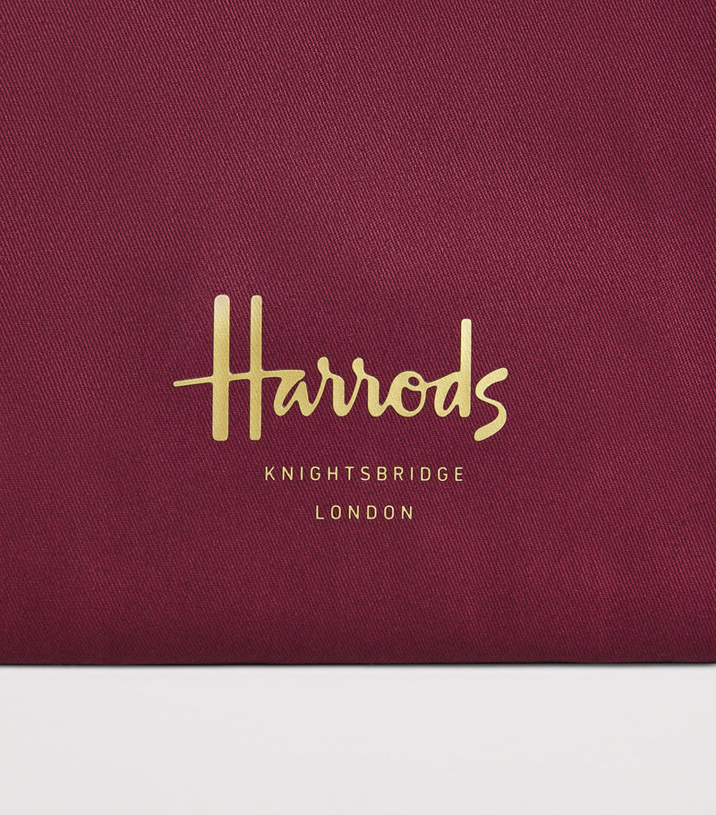 Harrods small logo tote bag, imported from the UK