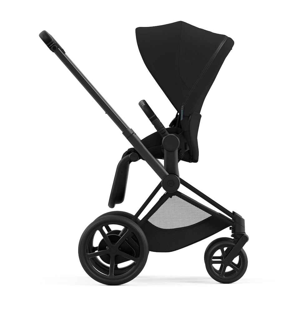 Cybex ePRIAM pushchair Matte Black Sepia Black - British product