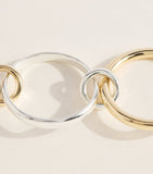 Spinelli Kilcolin Krebs Ring in Gelbgold und Sterlingsilber - Britisches Produkt