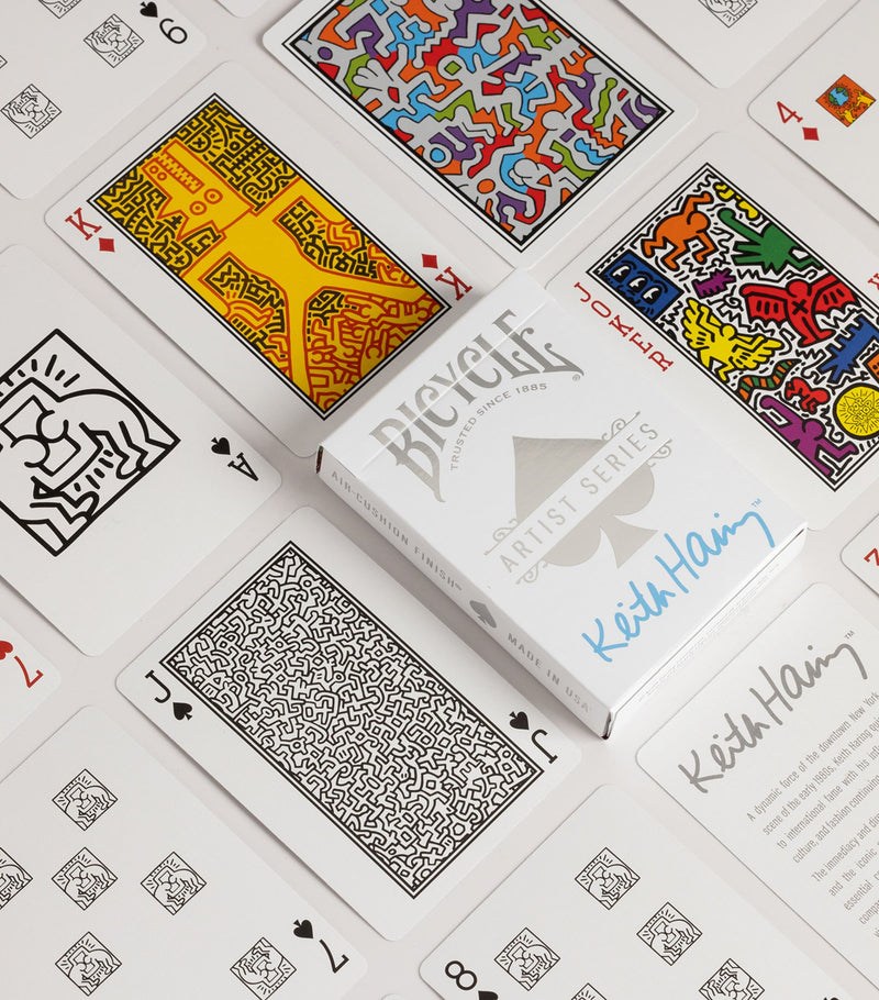 BICYCLE Keith Haring playing cards - British product