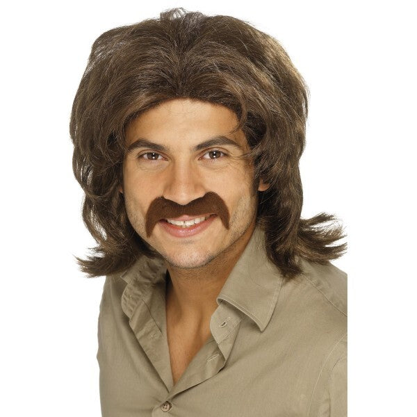 Smiffys 70s Retro Wig Fringed