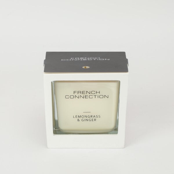 French Connection Lemongrass and Ginger Candle 200g, UK version