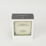 French Connection Lemongrass and Ginger Candle 200g, UK version