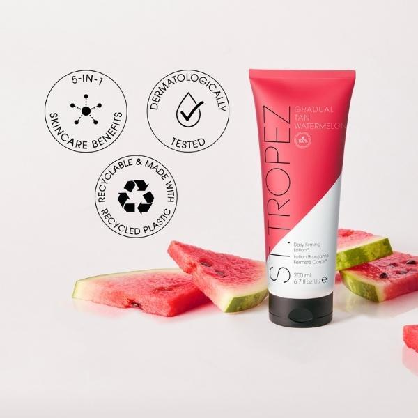 St.Tropez Gradual Tan Watermelon Daily Firming Lotion 200Ml GOODS Superdrug   