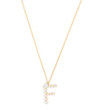 Sophie Bille Brahe yellow gold diamond Soprano F necklace, UK version