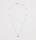 Emily P. Wheeler Lucy necklace with sapphire heart, imported from UK