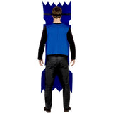 Smiffys Christmas Cracker Costume blue tabard, imported from the UK