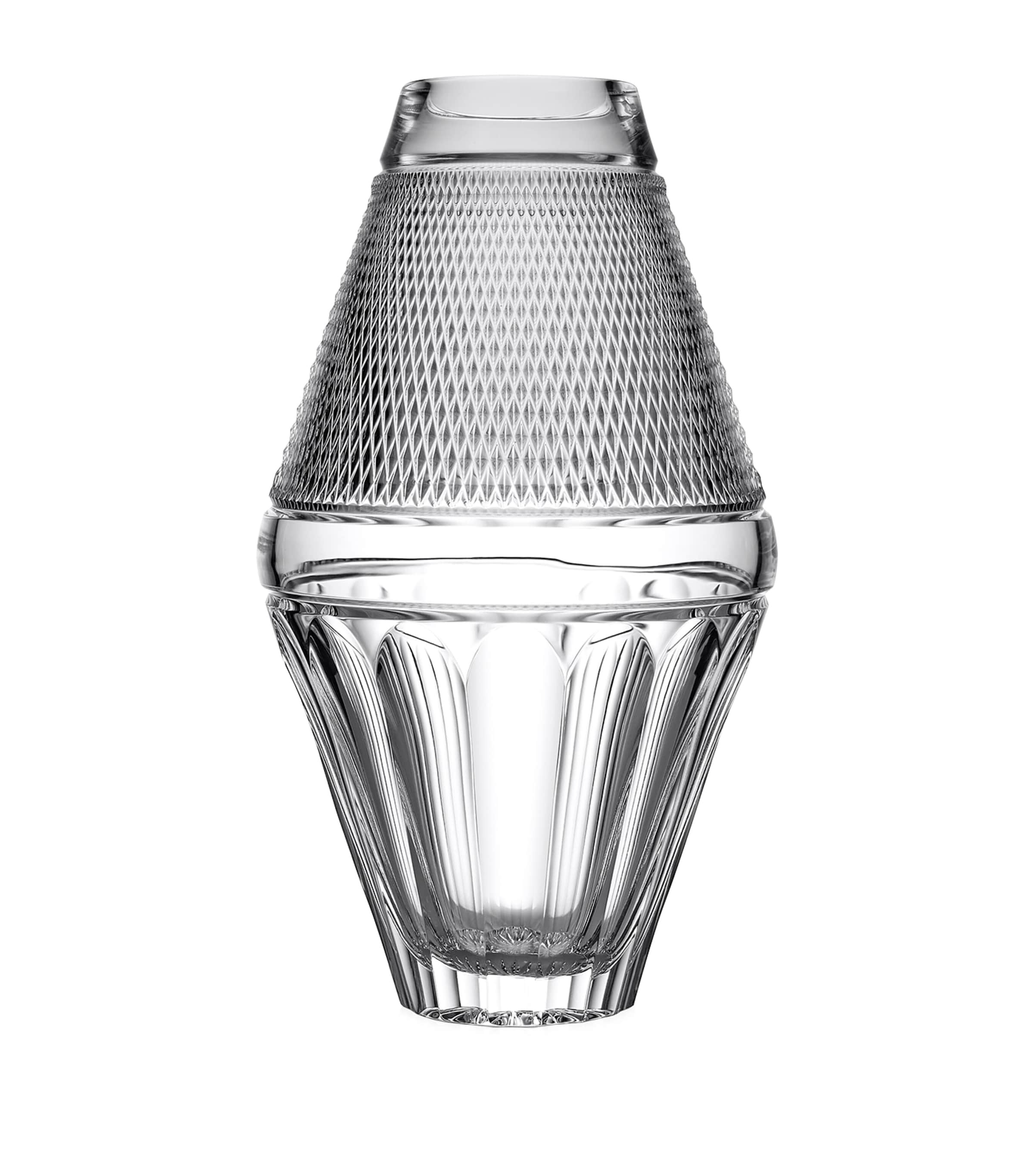 Waterford Copper Coast crystal vase (British brand)