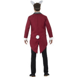 Smiffys deluxe white rabbit costume with jacket and mask (British brand)