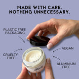 The Natural Deo Co. deodorant cream Lavender 55g (British brand)