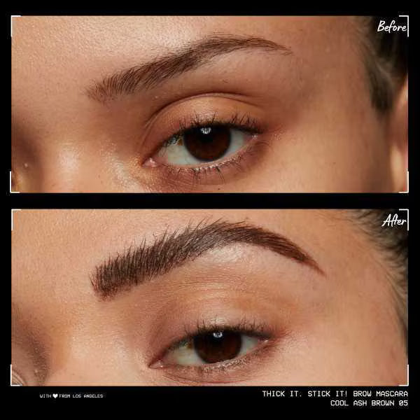 NYX Professional Makeup Eyebrow Mascara Cool Ash Brown, imported from the UK