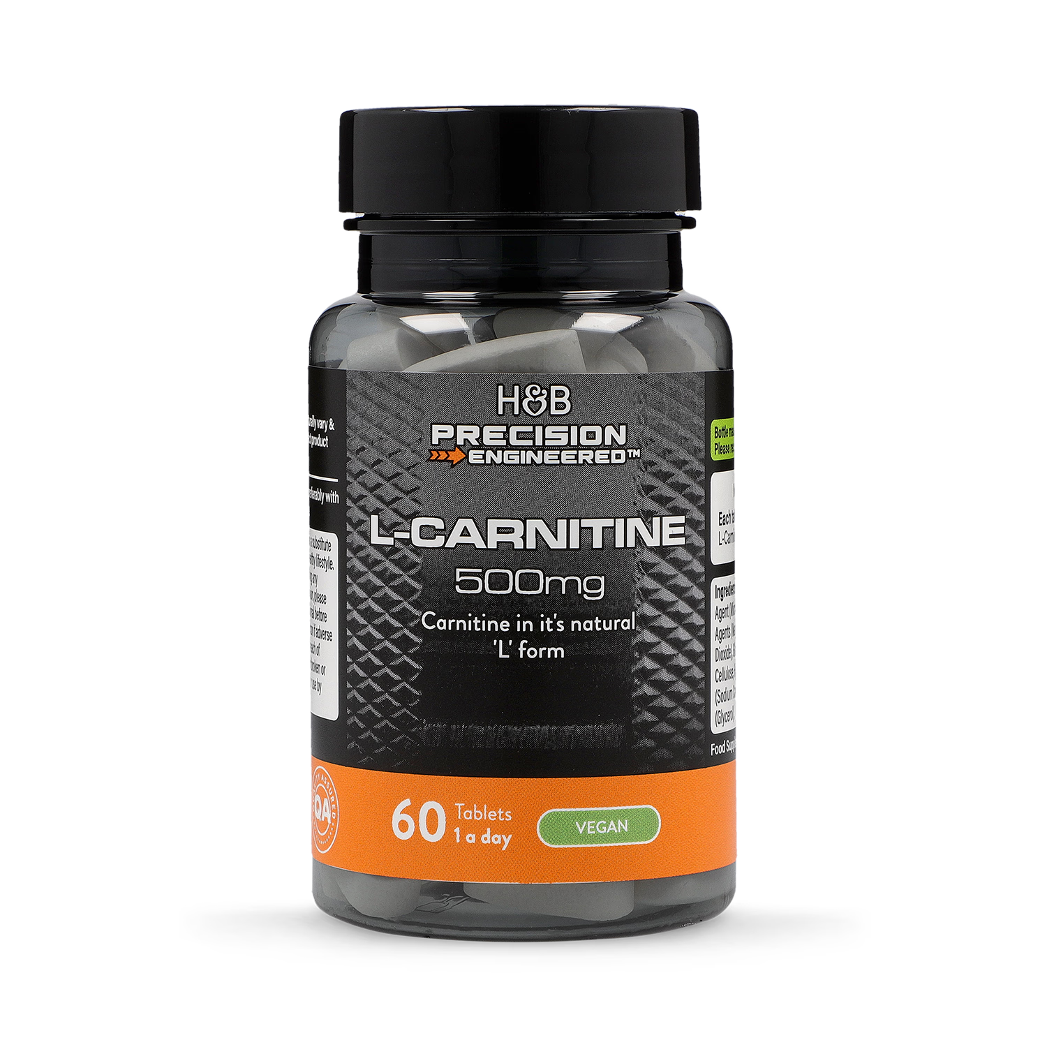 L-Carnitine 500mg 60 tablets , UK version