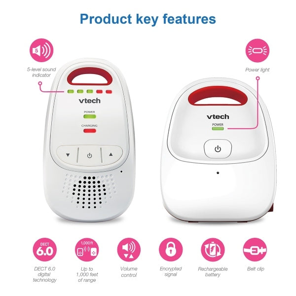 VTECH Digital Audio Baby Monitor BM1000 (British brand)