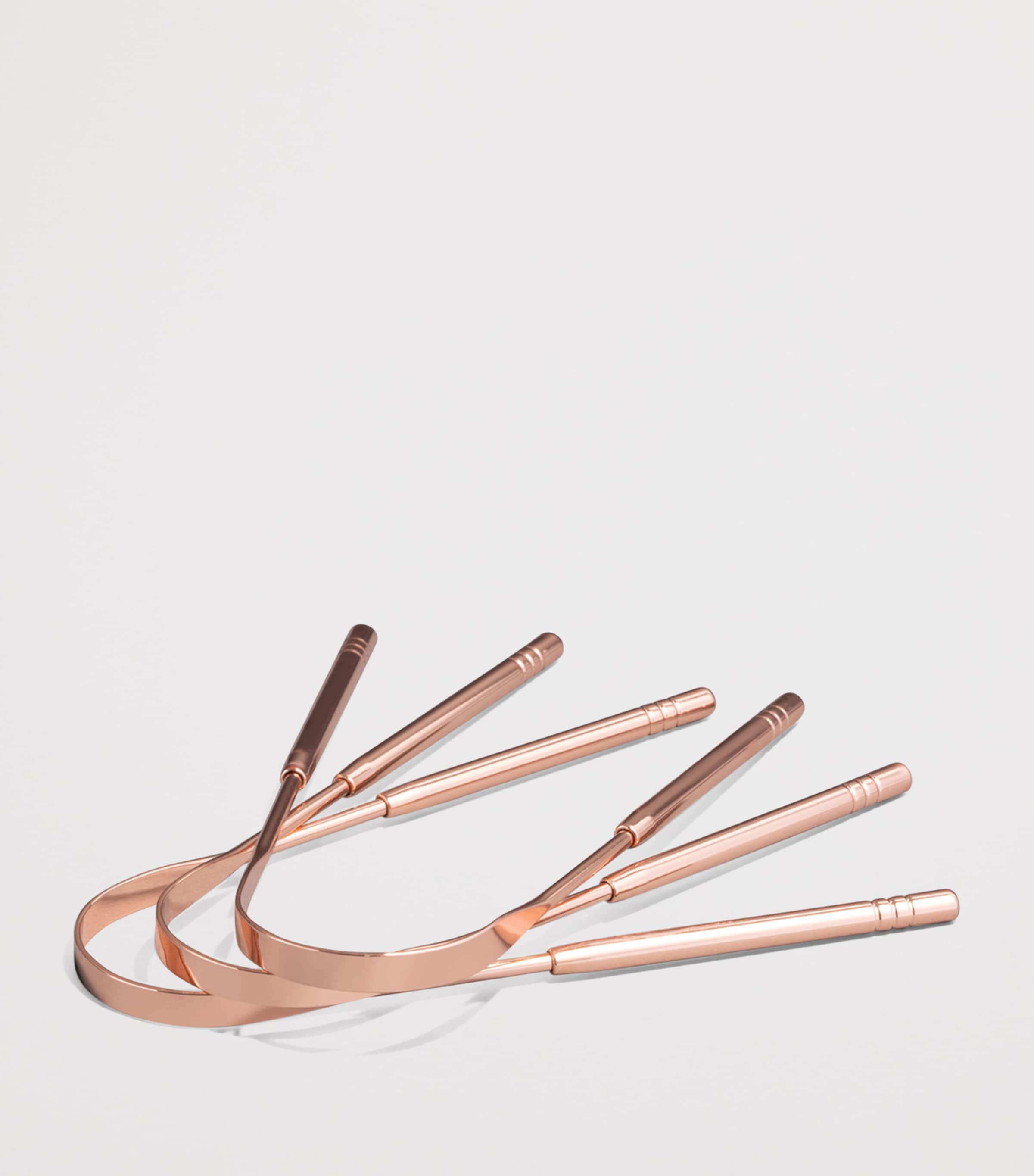 Dr Reena stainless steel tongue scraper for oral hygiene - British product