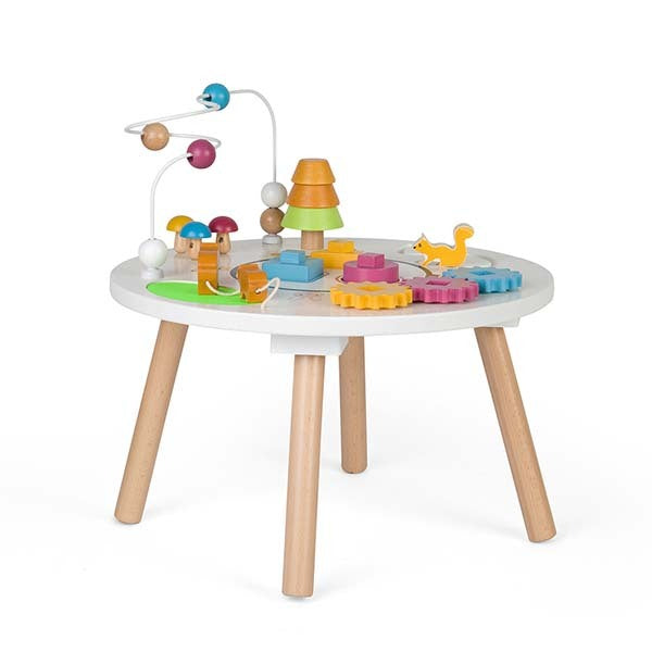 Bigjigs Toys Wooden Animal Activity Table GOODS Superdrug   