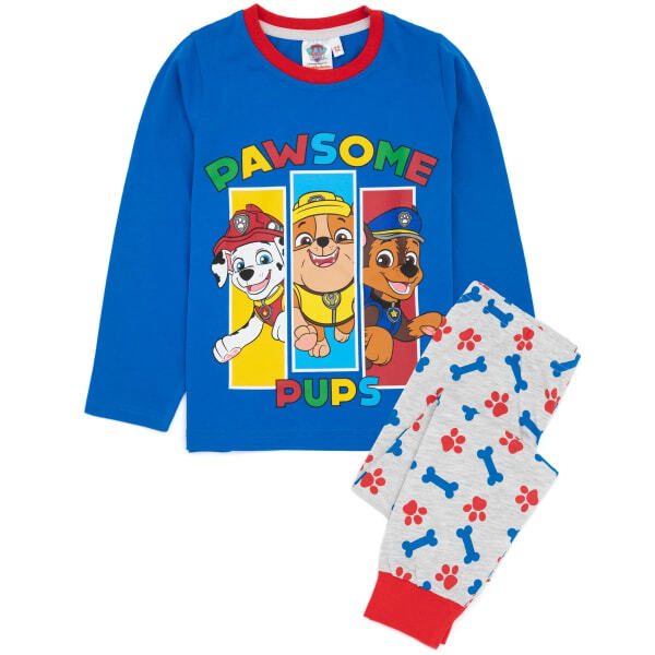 Paw Patrol Kids Long-Sleeved Pyjama Set (7-8 Years) GOODS Superdrug   