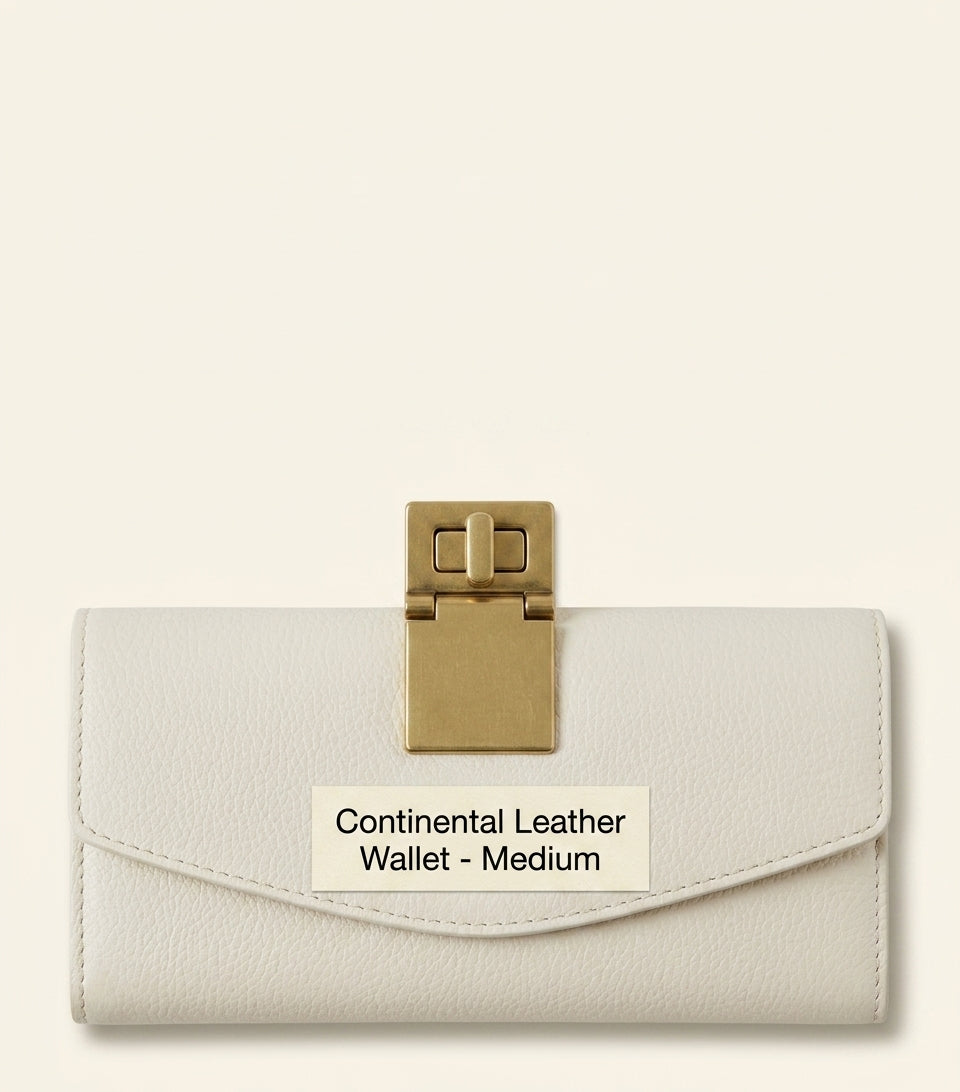 Mulberry Darley leather wallet turnlock, UK version