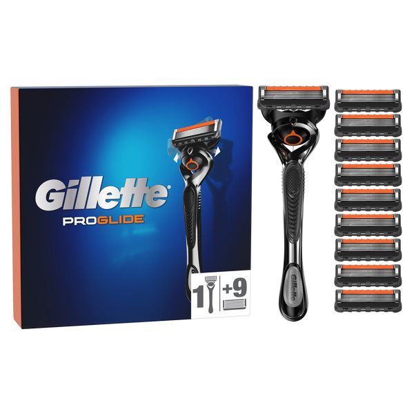 Gillette Proglide Men's Razor, 9 Count GOODS Superdrug   