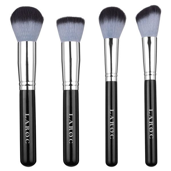 LaRoc 12 Piece - Blue Kabuki Brushes Set GOODS Superdrug   