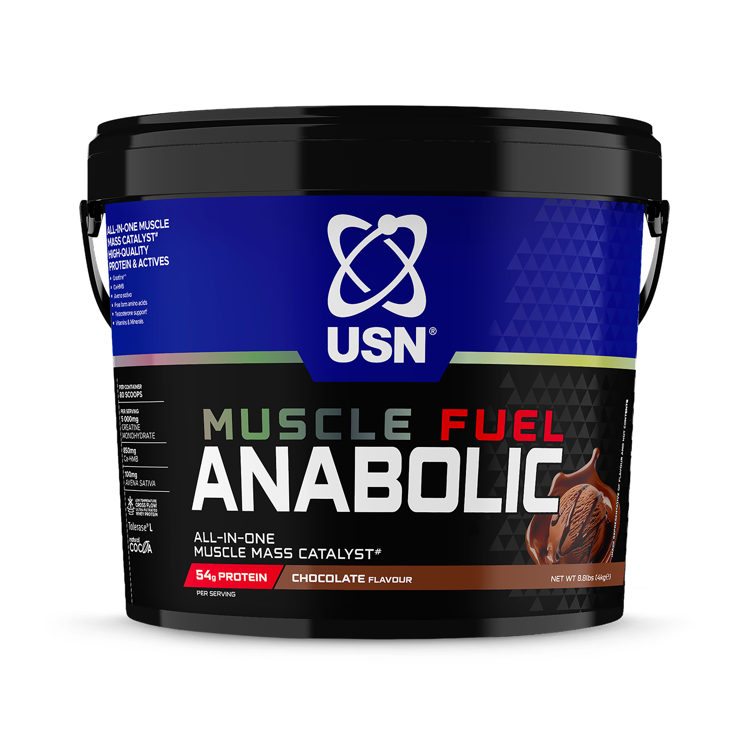 USN protein powder chocolate 4kg - British product