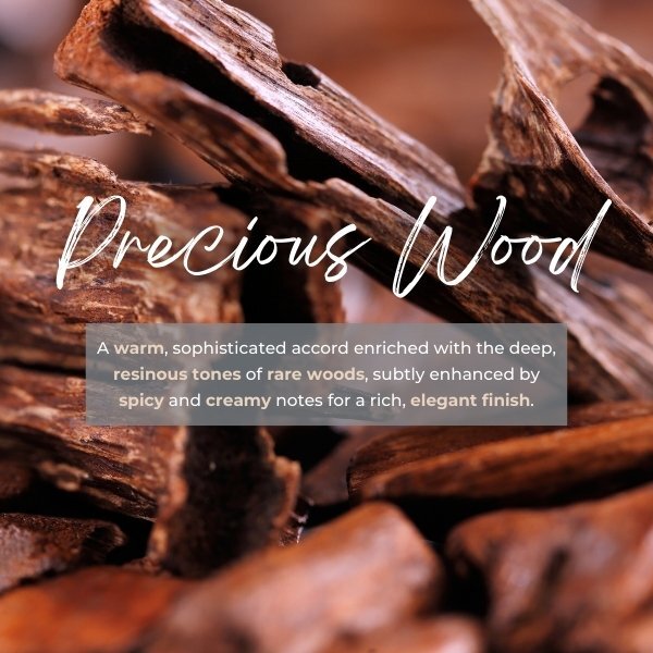 Durance Perfumed Candle Precious Wood 180g (British brand)