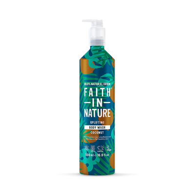 Holland & Barrett Faith In Nature Coconut Body Wash 500ml- Buy online at McGrocer