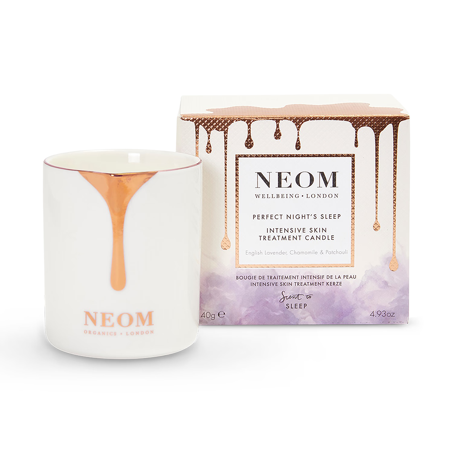 NEOM Perfect Night's Sleep candle 40g, UK version