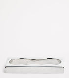 Tom Wood double square sterling silver ring, imported from the UK