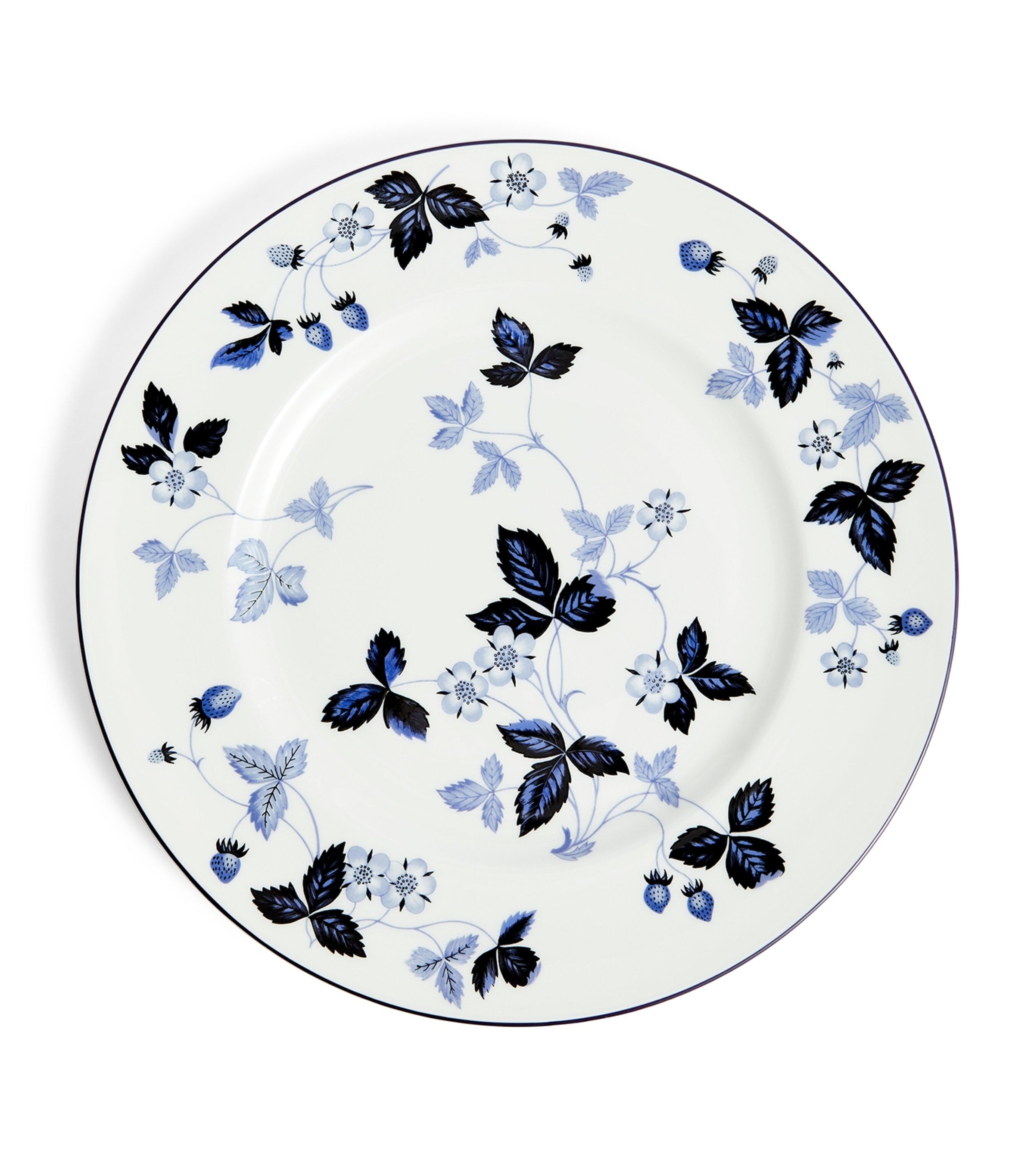 Wedgwood Wild Strawberry Inky Blue dinner plate 27cm (British brand)