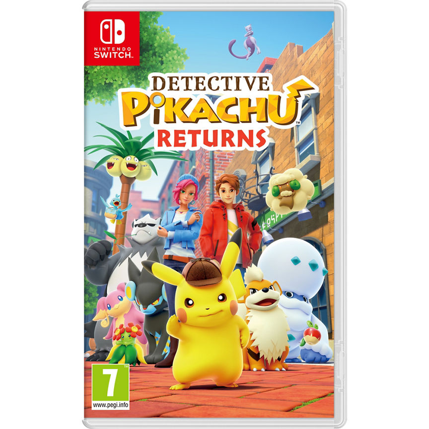 Nintendo Switch Detective Pikachu Returns GOODS ASDA   