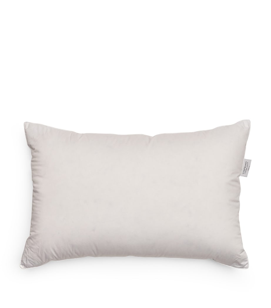 Vispring Cotton Down-Filled Pillow 50cm x 75cm (British brand)