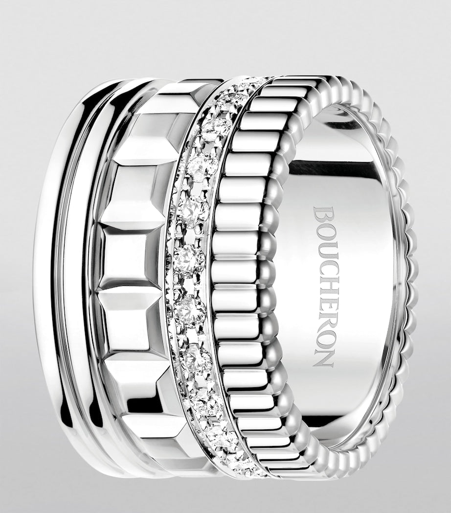 Boucheron Quatre Radiant large ring, imported from the UK