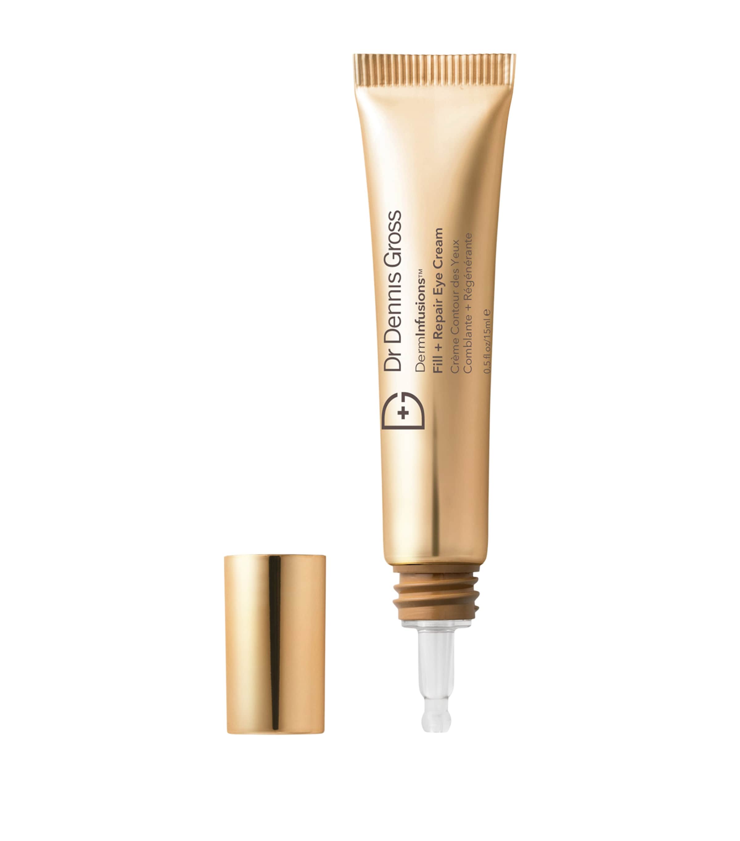 Dr Dennis Gross fill and repair eye cream with hyaluronic acid and copper peptides 15ml - British product