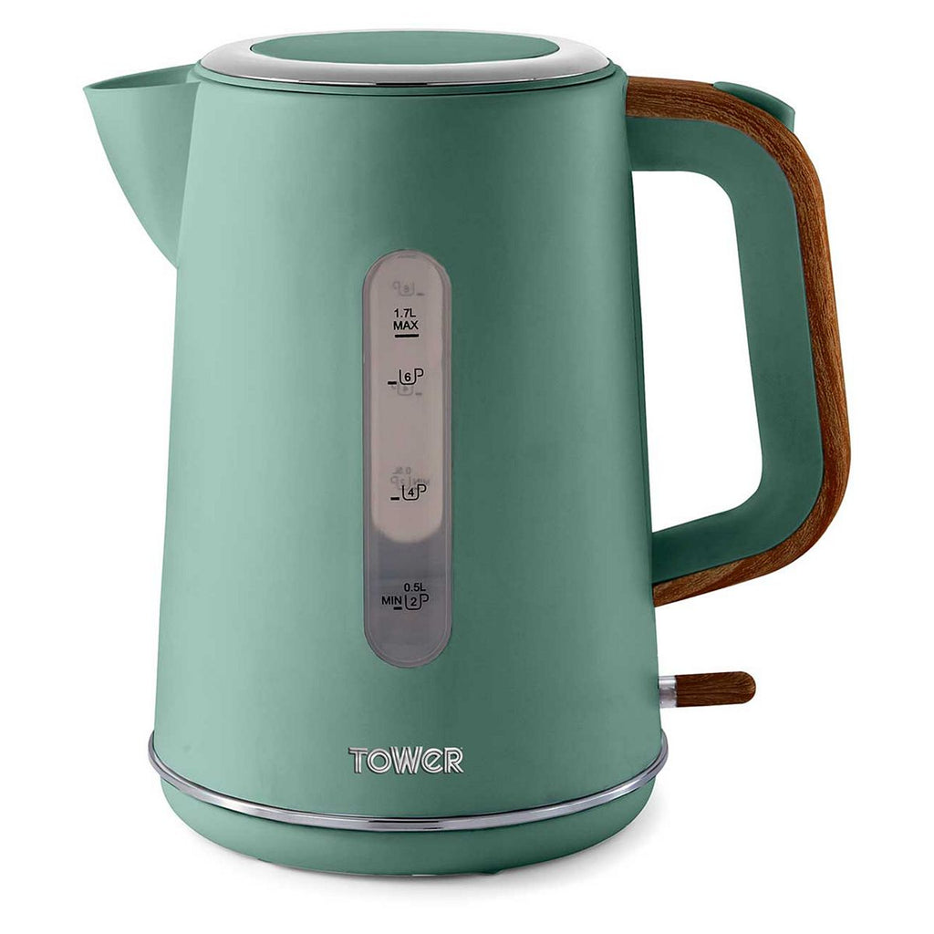 Tower Scandi 3KW 1.7 Litre Rapid Boil Kettle Jade