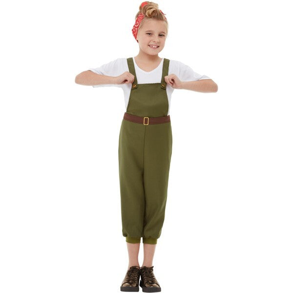 Smiffys WW2 Little Land Girl costume, UK version