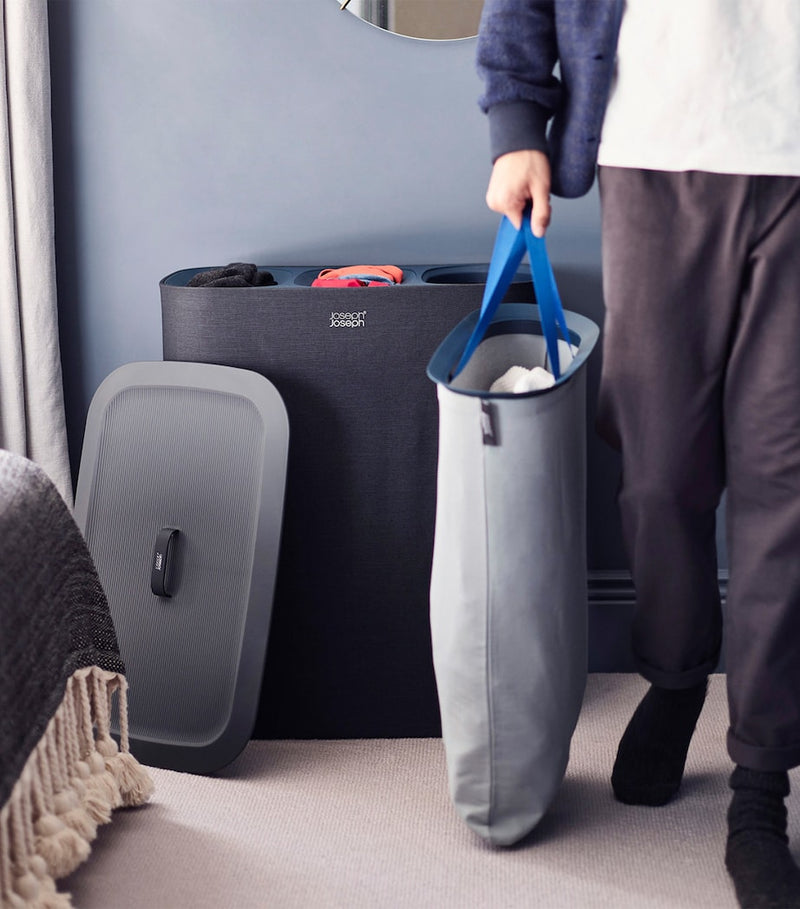 Joseph Joseph Tota Trio laundry basket 90L, imported from the UK