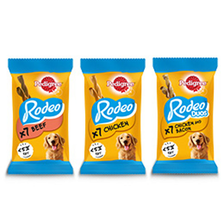 Pedigree Rodeo Adult Dog Treats Sticks & Chews Mix Bundle GOODS ASDA   