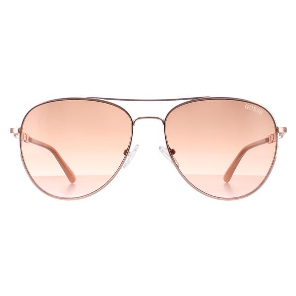 Guess GF6143 gold women sunglasses aviator frame (British brand)