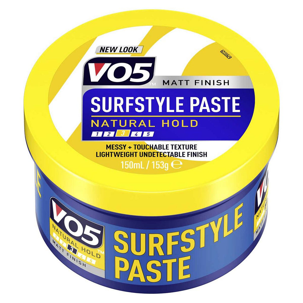 Vo5 Surf Style Natural Hold Hair Paste 150ml