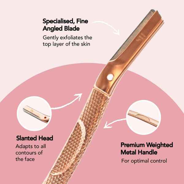 FFS Beauty Dermaplaning Starter Kit Rose Gold, UK version