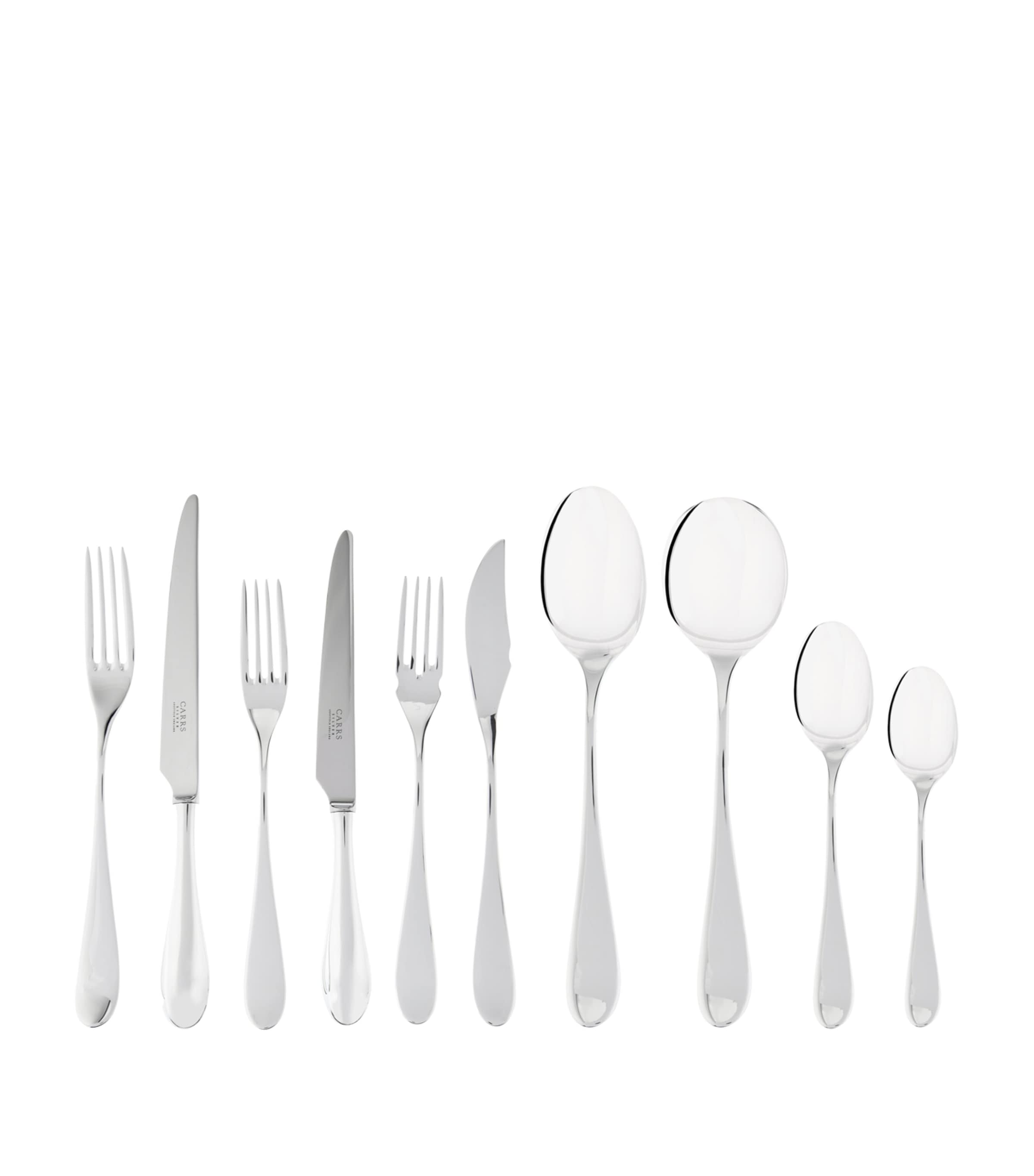 Carrs Silver Vision silver plated cutlery set 60-piece - British product