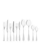 Carrs Silver Vision silver plated cutlery set 60-piece - British product