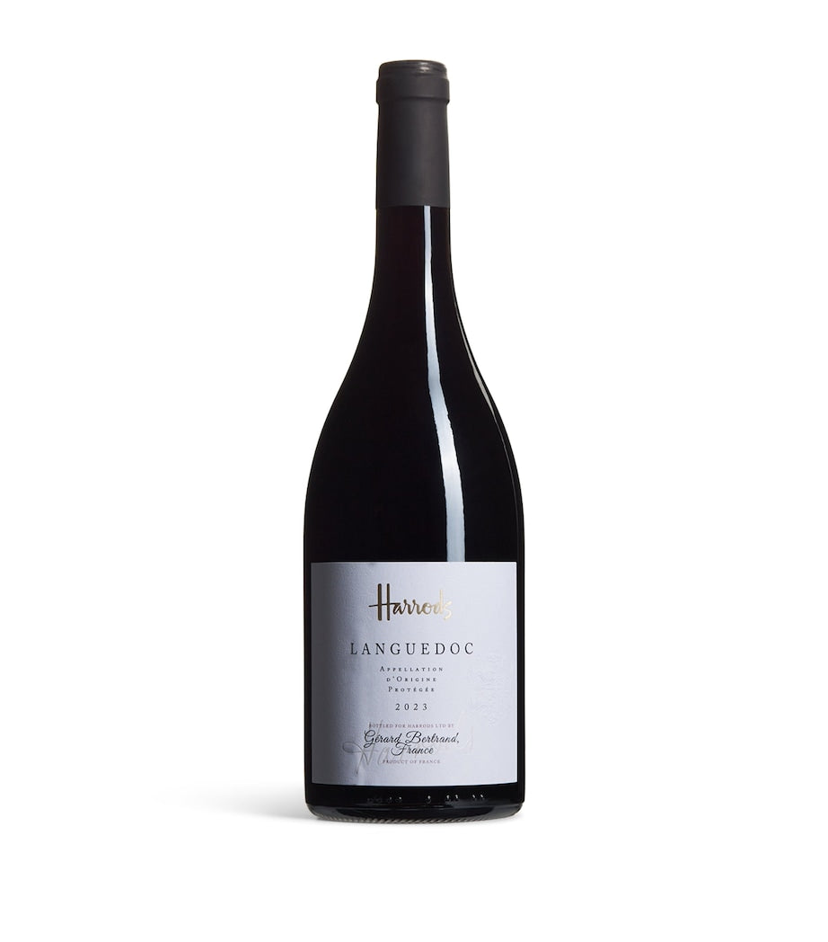 Harrods Languedoc Rouge 2023 red wine 75cl, imported from the UK