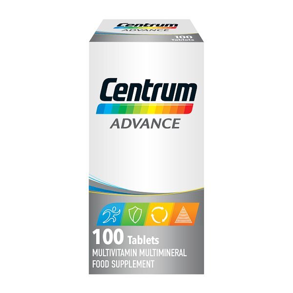 Centrum Advance Multivitamins - 100 Tablets GOODS Superdrug   