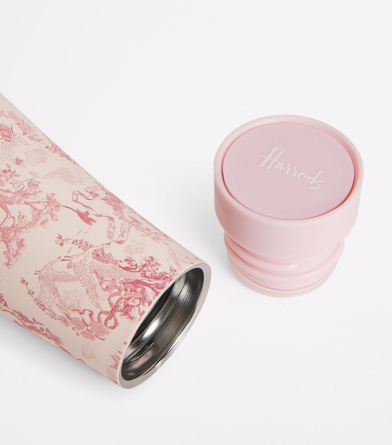 Harrods toile water bottle 500ml, UK version