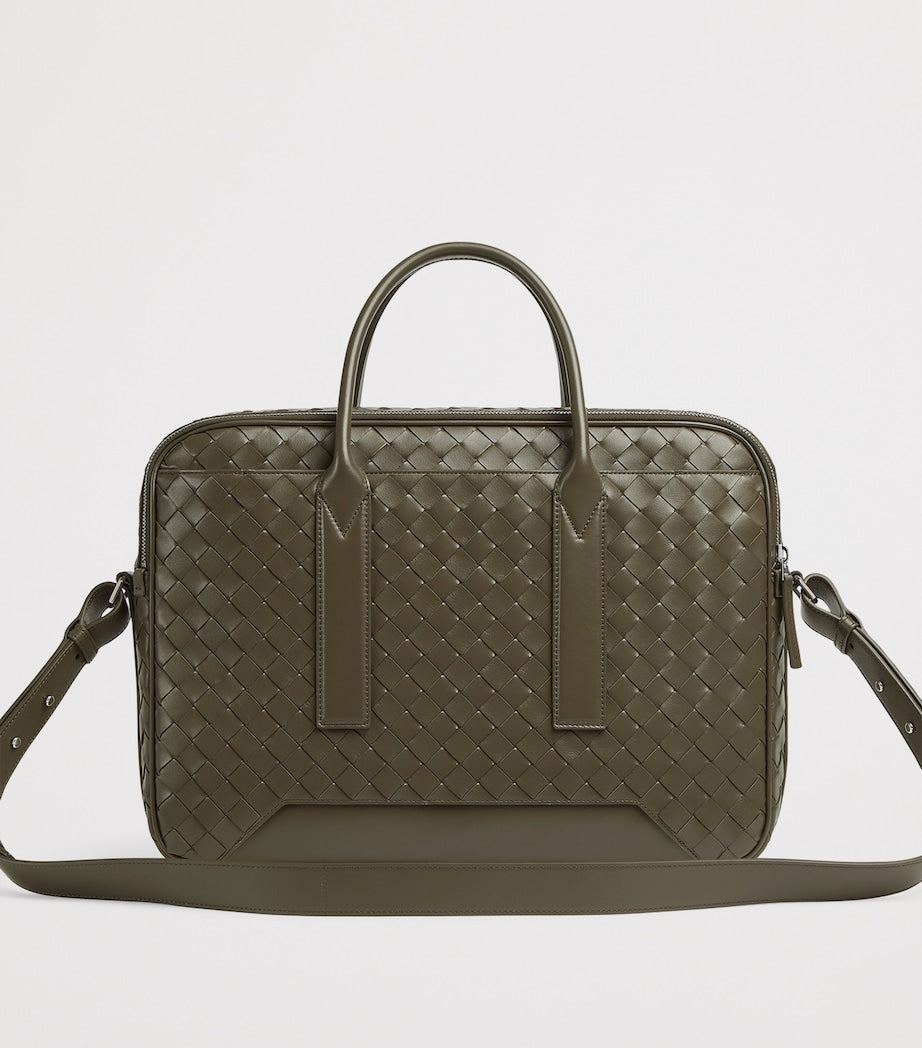 Bottega Veneta Intrecciato Getaway briefcase (British brand)