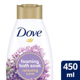 Dove Relaxing Care Bath Soak 450ml GOODS Sainsburys   