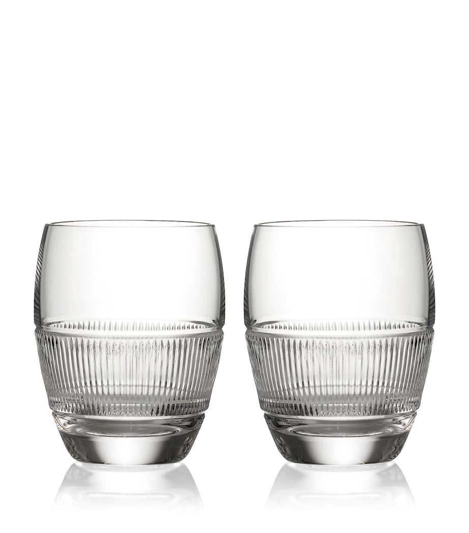Wedgwood Helia crystal tumblers set of 2 (British brand)