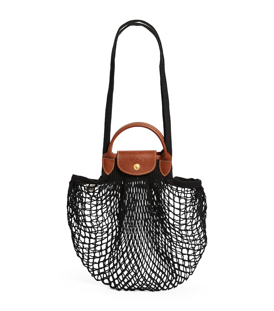 Longchamp Large Le Pliage Filet Mesh Bag, UK version